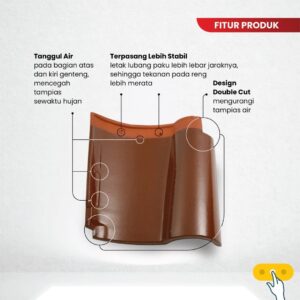 GENTENG KERAMIK KANMURI ESPANICA